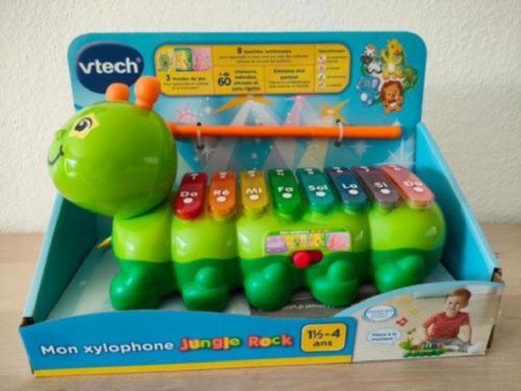 VTECH: Chenille xylophone, Enlèvement, Comme neuf, 2 à 4 ans