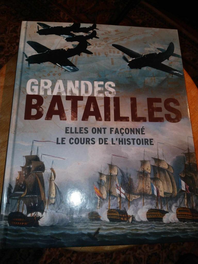 Grandes Batailles - Beau livre ..., Livres, Guerre & Militaire, Comme neuf, Armée de terre, Ne s'applique pas, Enlèvement ou Envoi
