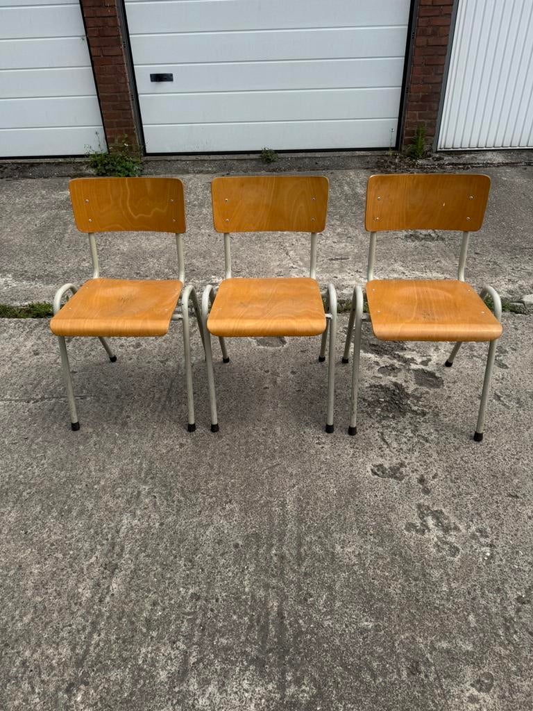 Vintage stoelen, Huis en Inrichting, Ophalen, Gebruikt, Hout