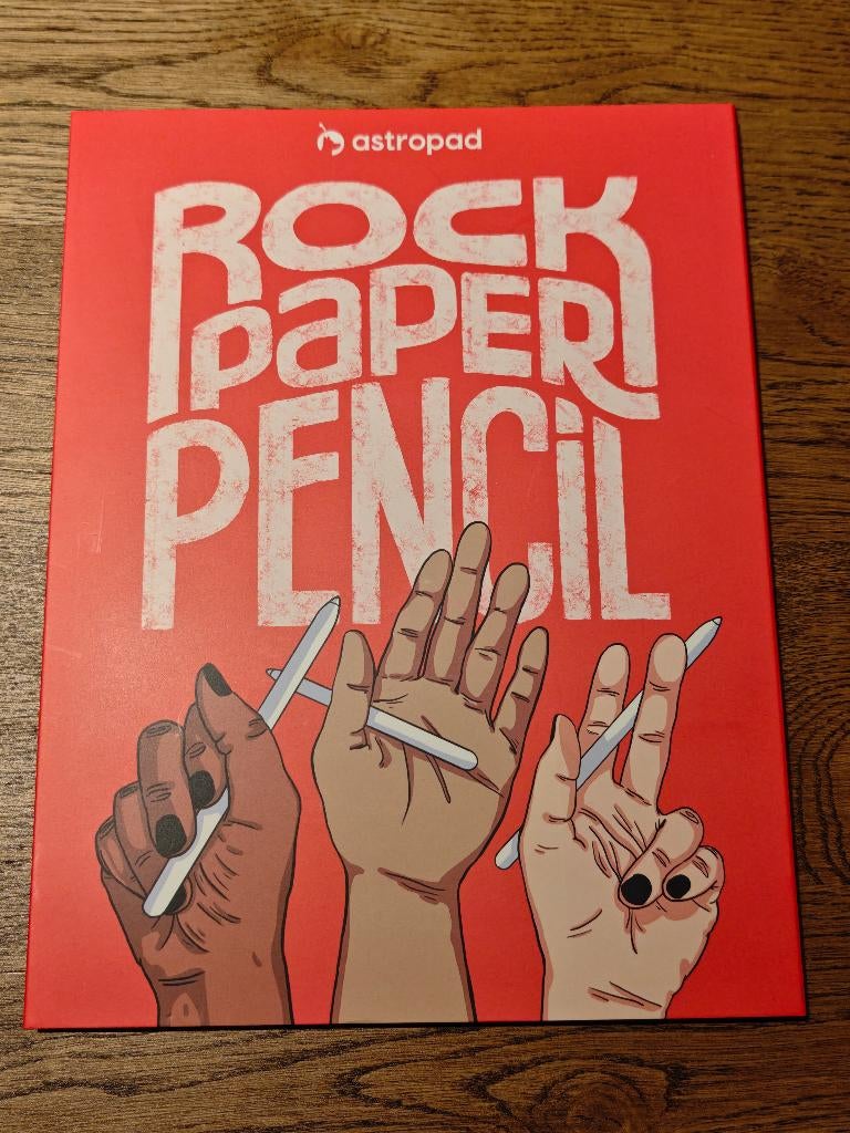 Astropad RockPaper Pencil iPad Pro 11 M4/M5, 11 inch, Ophalen of Verzenden, Zo goed als nieuw, Screenprotector