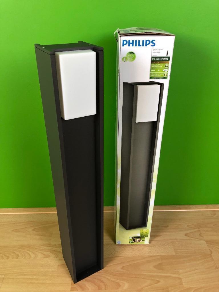 Philips MyGarden Bridge Antracietgrijs - nieuw in doos, Jardin & Terrasse, Éclairage extérieur, Neuf, Lampadaire, Aluminium, Alimentation secteur