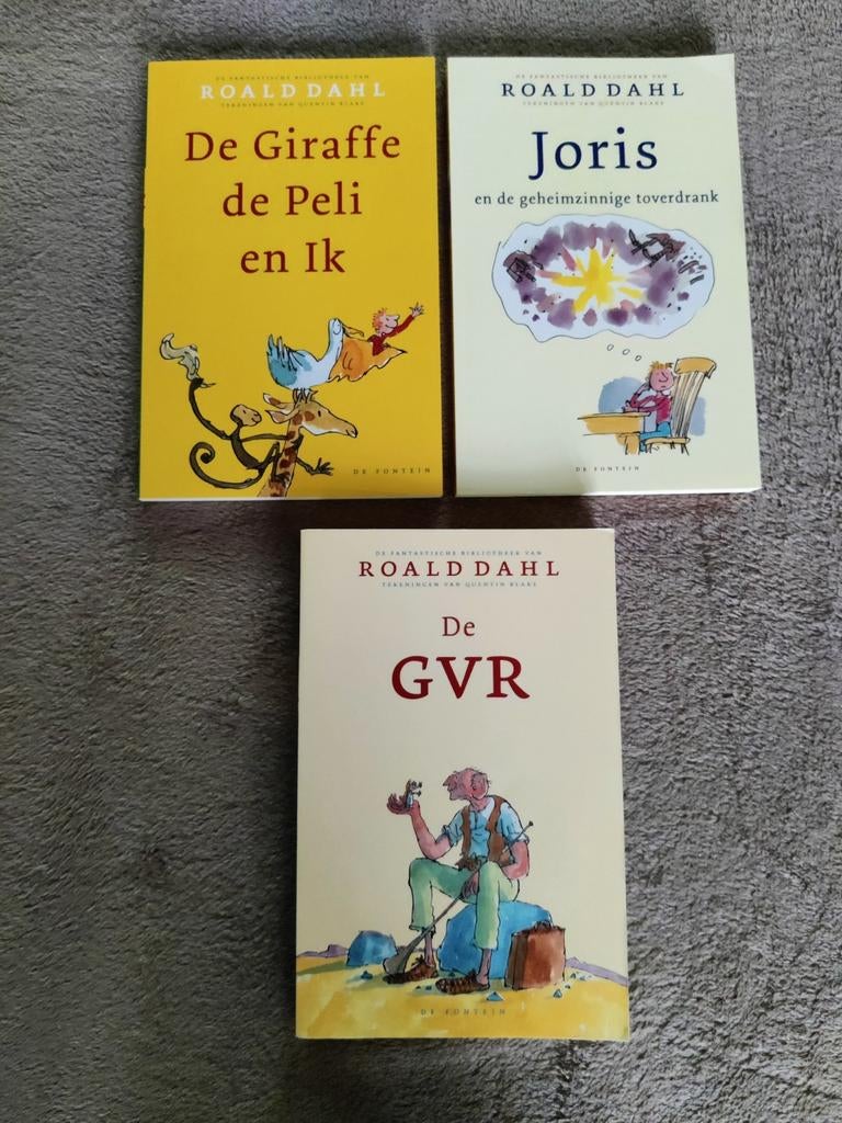 Leesboeken van Roald Dahl, Ophalen of Verzenden, Zo goed als nieuw