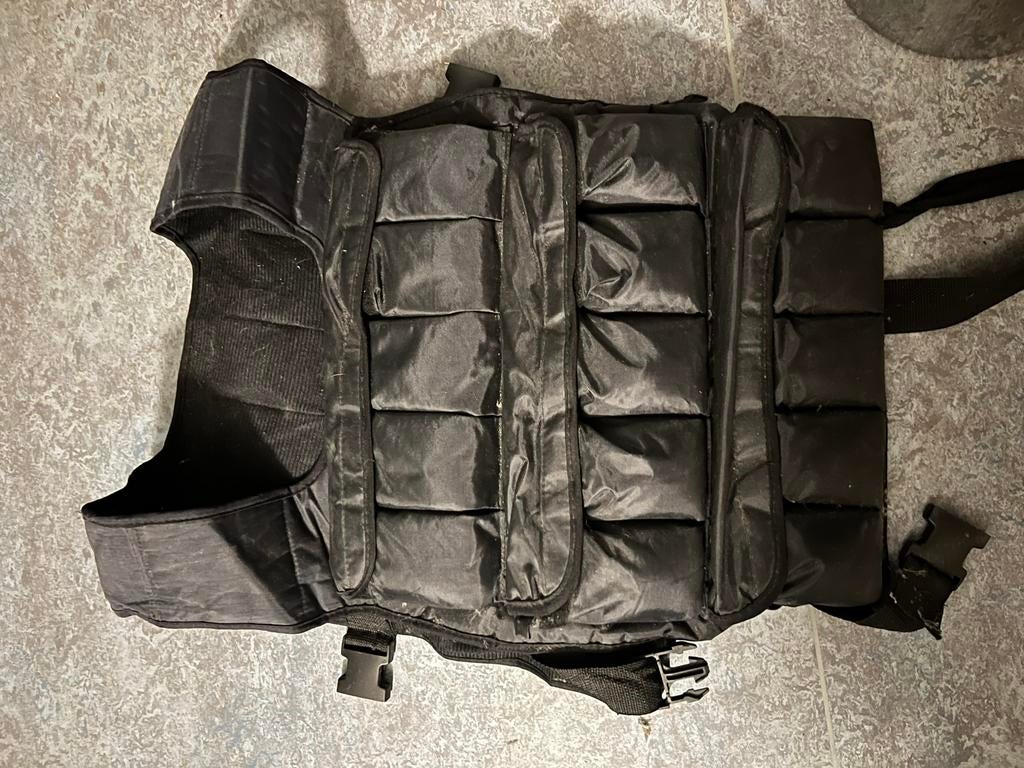 Gewichtsvest 20kg, Sport en Fitness, Ophalen, Zo goed als nieuw