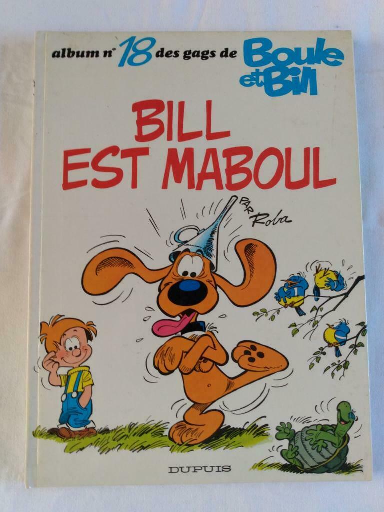 4 BD "Boule et Bill" tomes 18 à 21, Eo,, Enlèvement