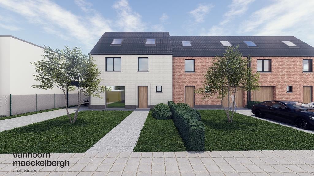Prachtig afgewerkte nieuwbouwwoningen te Koekelare, Immo, Huizen en Appartementen te koop, 170 m², 500 tot 1000 m², 3 kamers, Hoekwoning