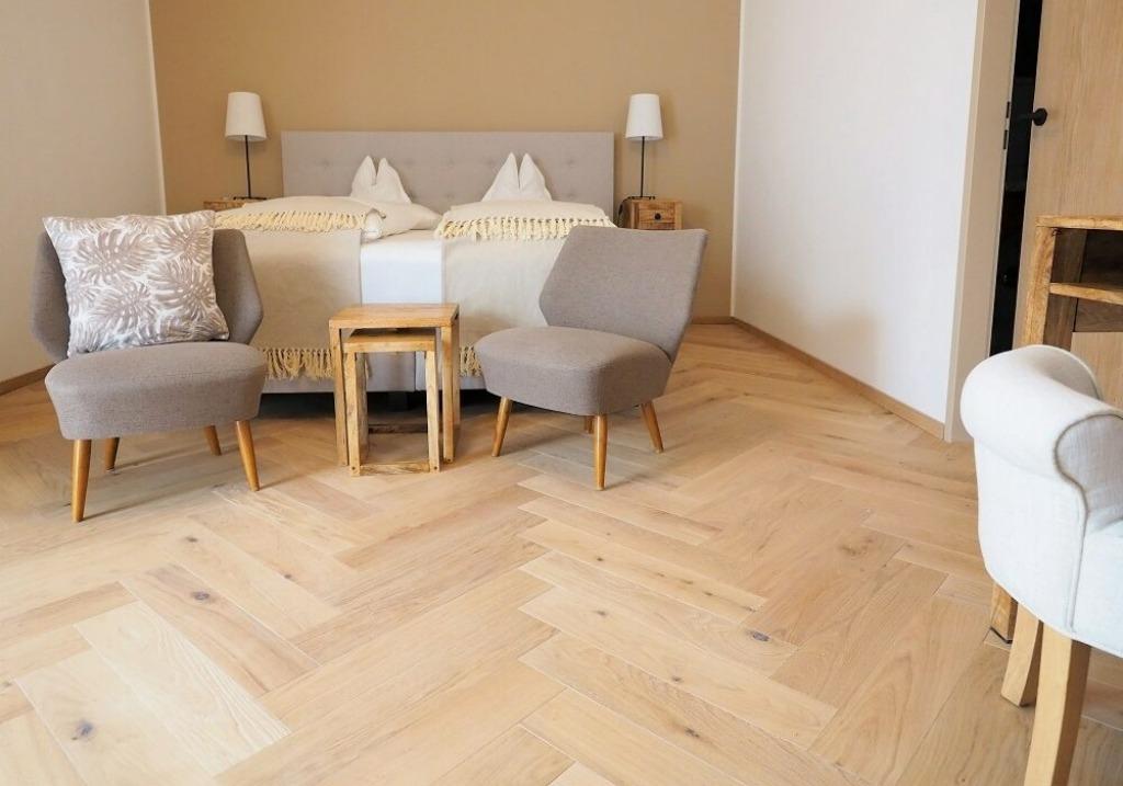 Parquet à chevrons composé à partir de 29,90 € /m², Neuf, Moins de 10 cm, Parquet, Enlèvement