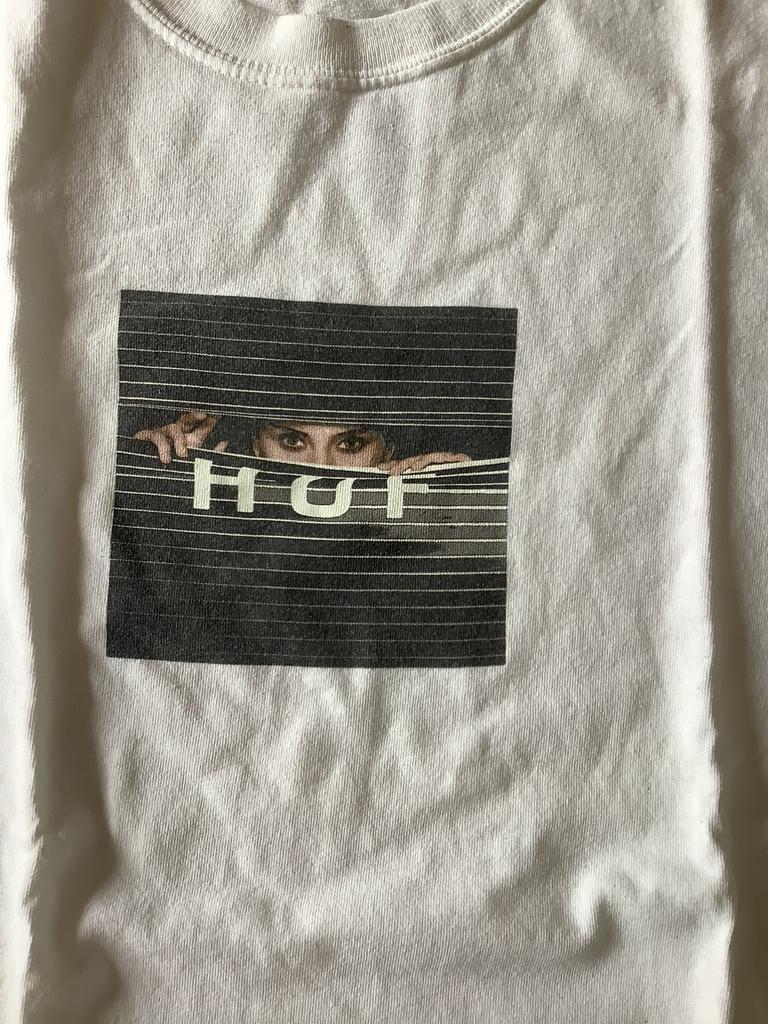 t-shirt HUF, maat M, Ophalen of Verzenden, Gedragen, Maat 48/50 (M), Wit