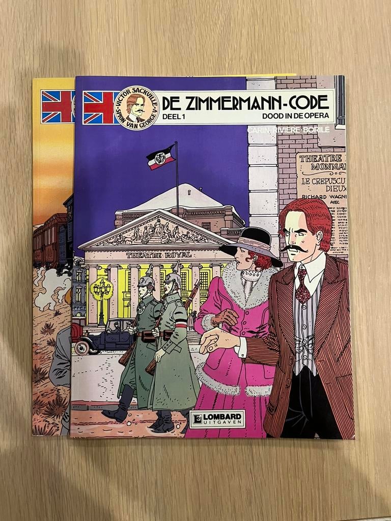 Victor Sackville - De Zimmermann-code - deel 1 en 2, Livres, BD, Plusieurs BD, Enlèvement ou Envoi