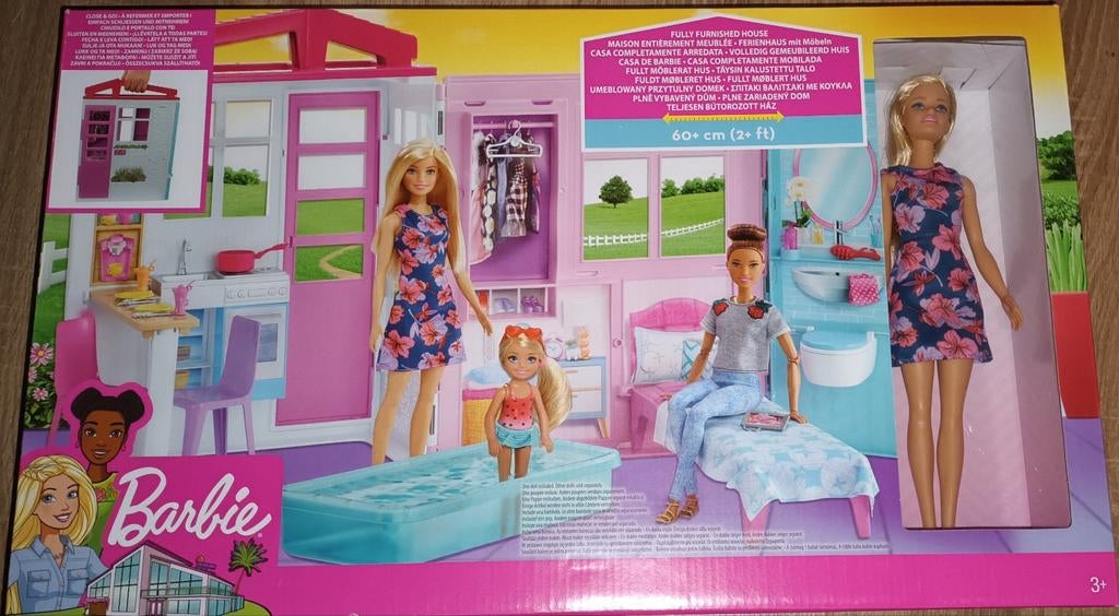 Maison de Barbie transportable, Enlèvement ou Envoi, Neuf, Maison de poupées