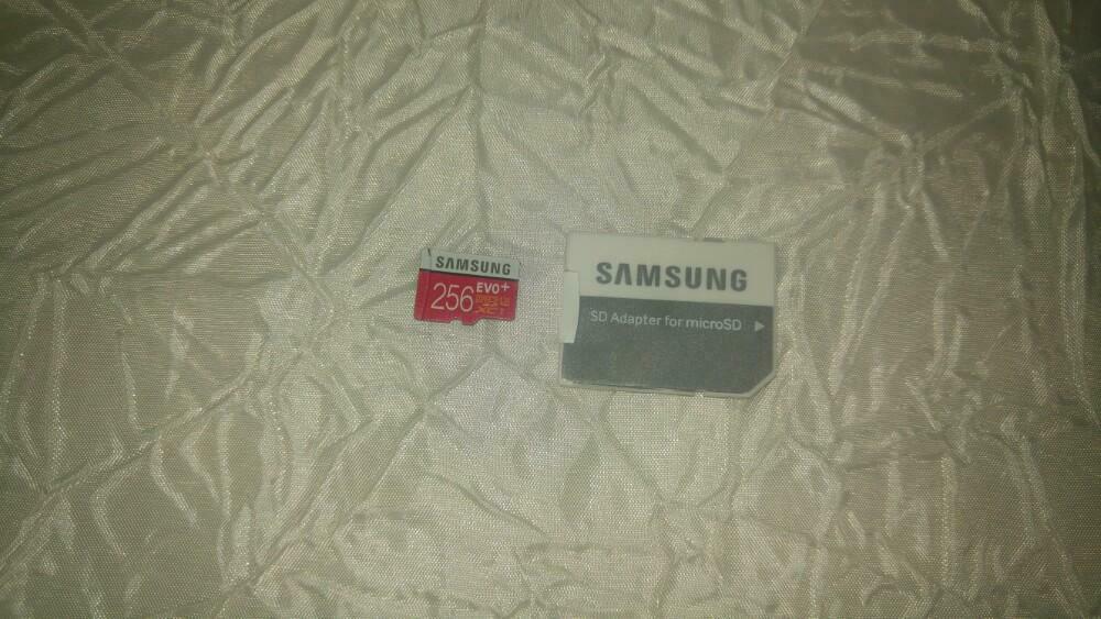 Carte Micro SD 256 gb samsung evo +, Enlèvement ou Envoi, Utilisé