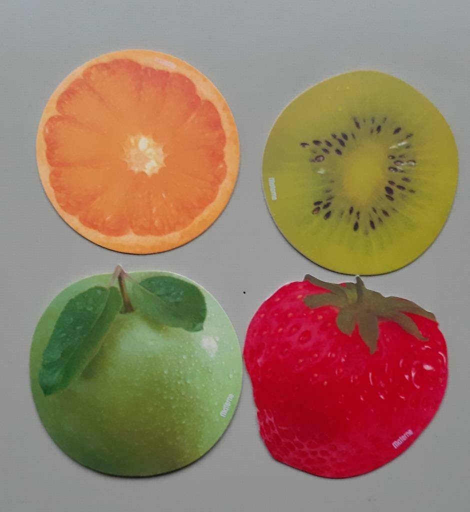 4 fruitige onderzetters, Ophalen of Verzenden, Nieuw