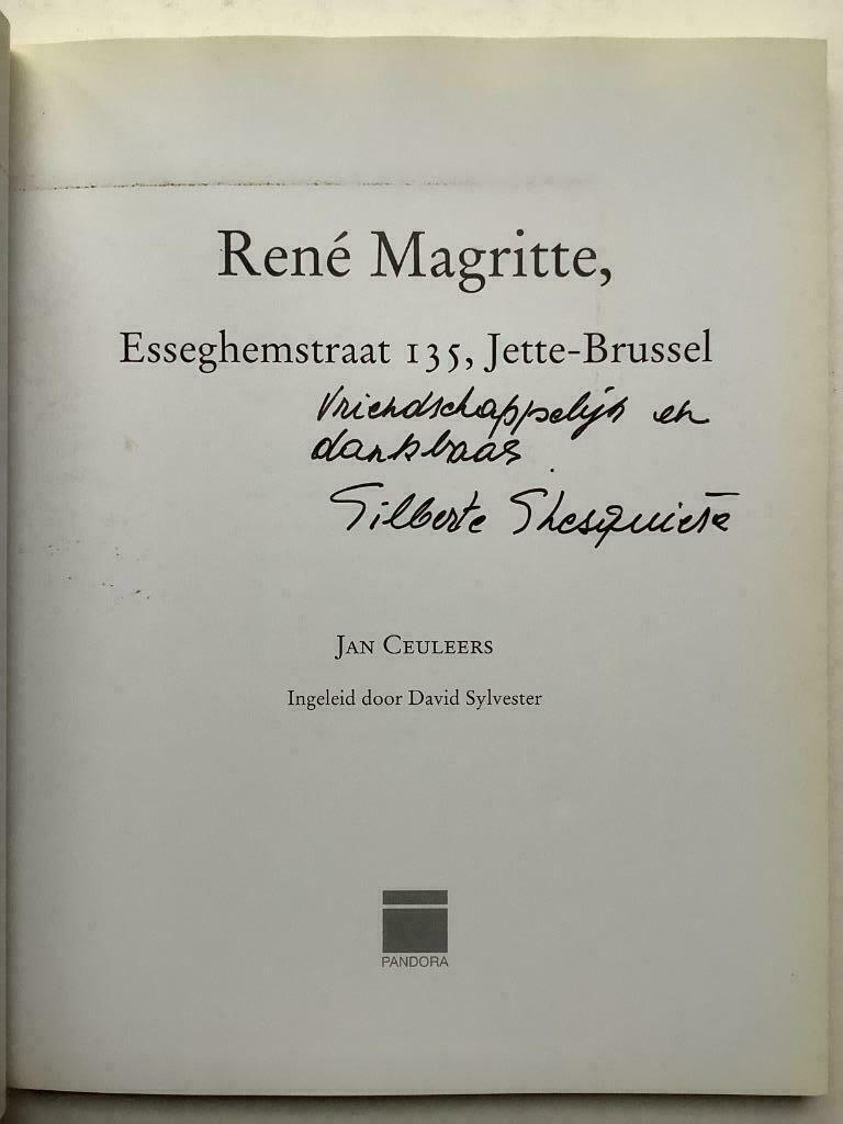 René Magritte, Esseghemstraat 135, Jette-Brussel, Boeken, Ophalen of Verzenden