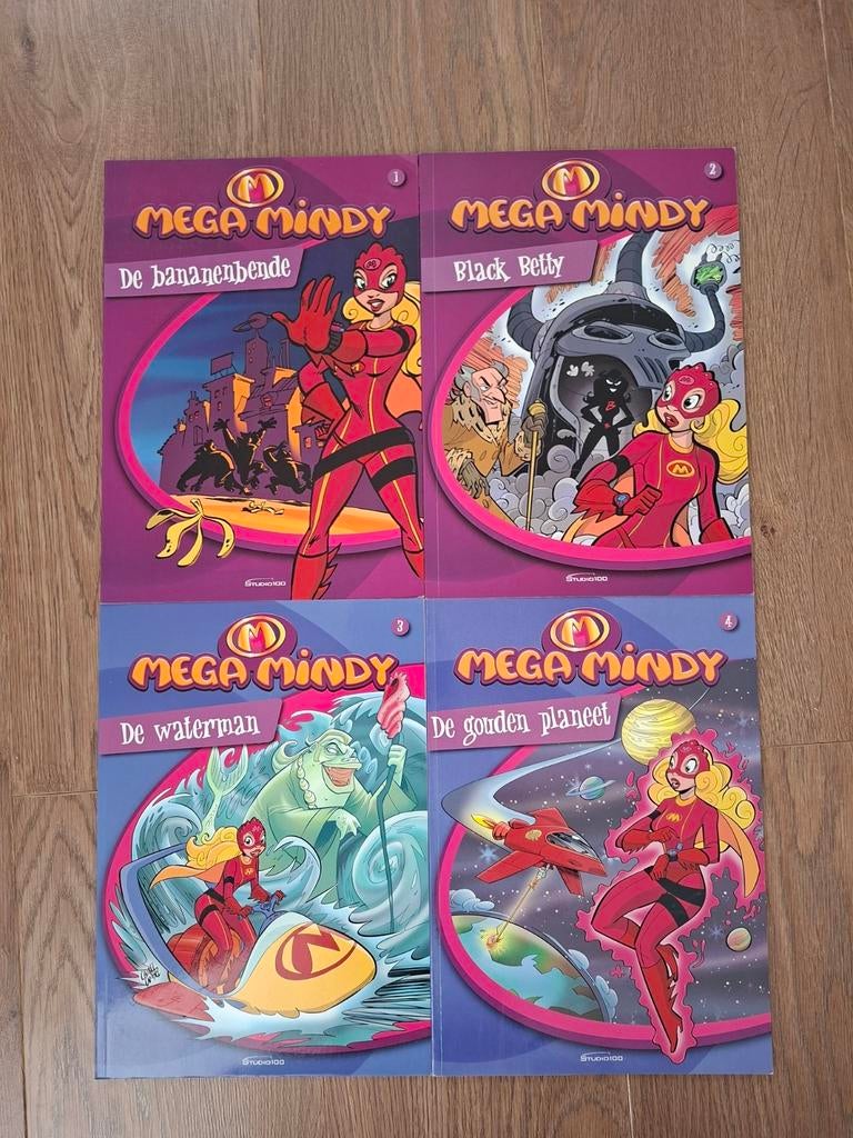 Mega Mindy - volledige reeks strips, Boeken, Stripverhalen, Complete serie of reeks, Ophalen of Verzenden, Zo goed als nieuw, Charel Cambré