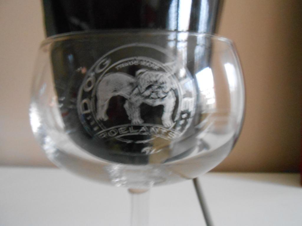 Bierglas brouwerij Roelants Dog Ale .Brussel, Verzamelen, Biermerken, Ophalen of Verzenden