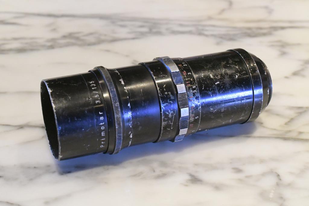 Primotar 135mm/ f3.5 M42, Ophalen of Verzenden, 1940 tot 1960, Lens of Lenzen
