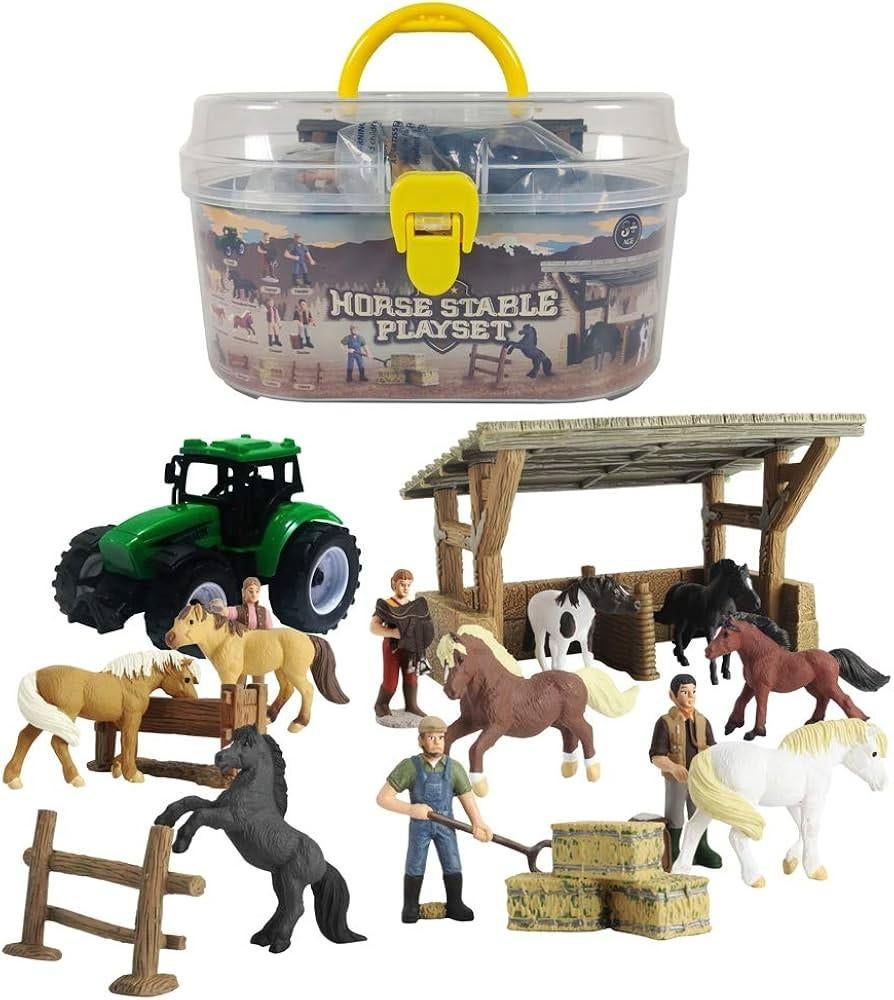 Dinobros Horse Stable Playset New, Ophalen