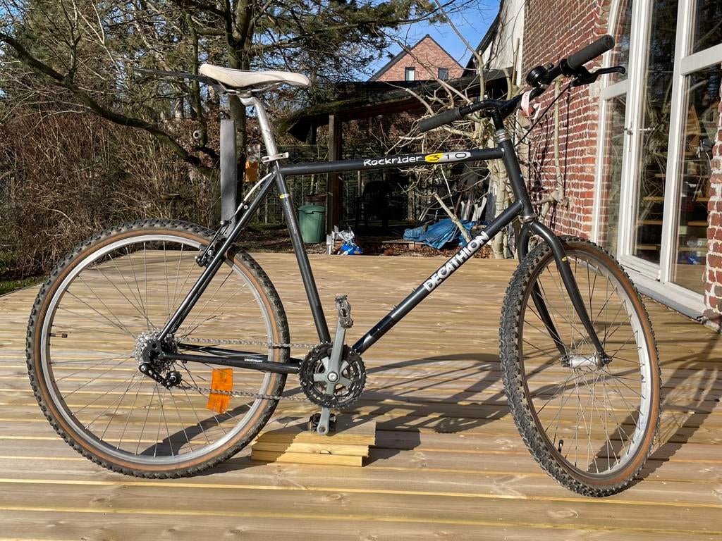 VTT Decathlon vélo vintage Rockrider 310, Gebruikt, Versnellingen, 57 tot 61 cm, Ophalen
