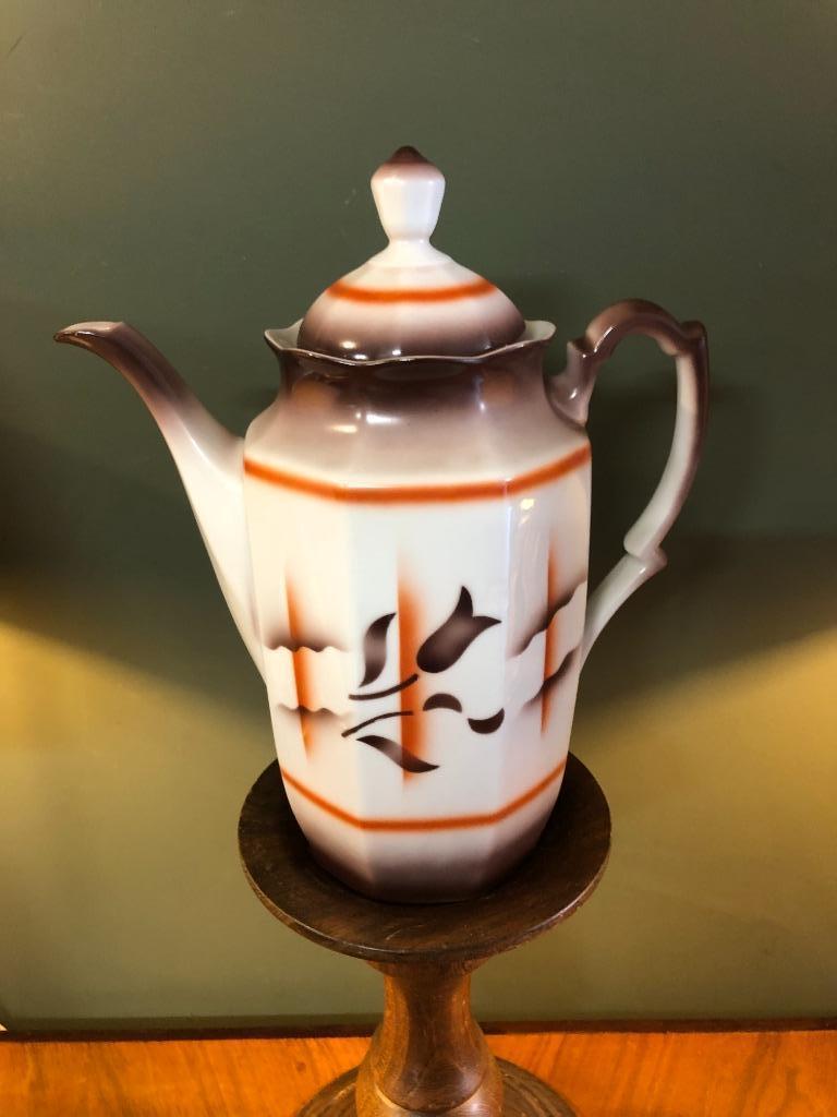 Prachtige Art-Deco Koffiepot in Nieuwstaat., Antiek en Kunst, Ophalen of Verzenden