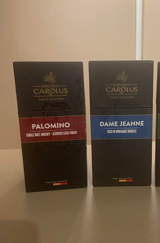 Set Gouden Carolus Finest Selection Whisky 2 stuks, Verzamelen, Ophalen, Nieuw