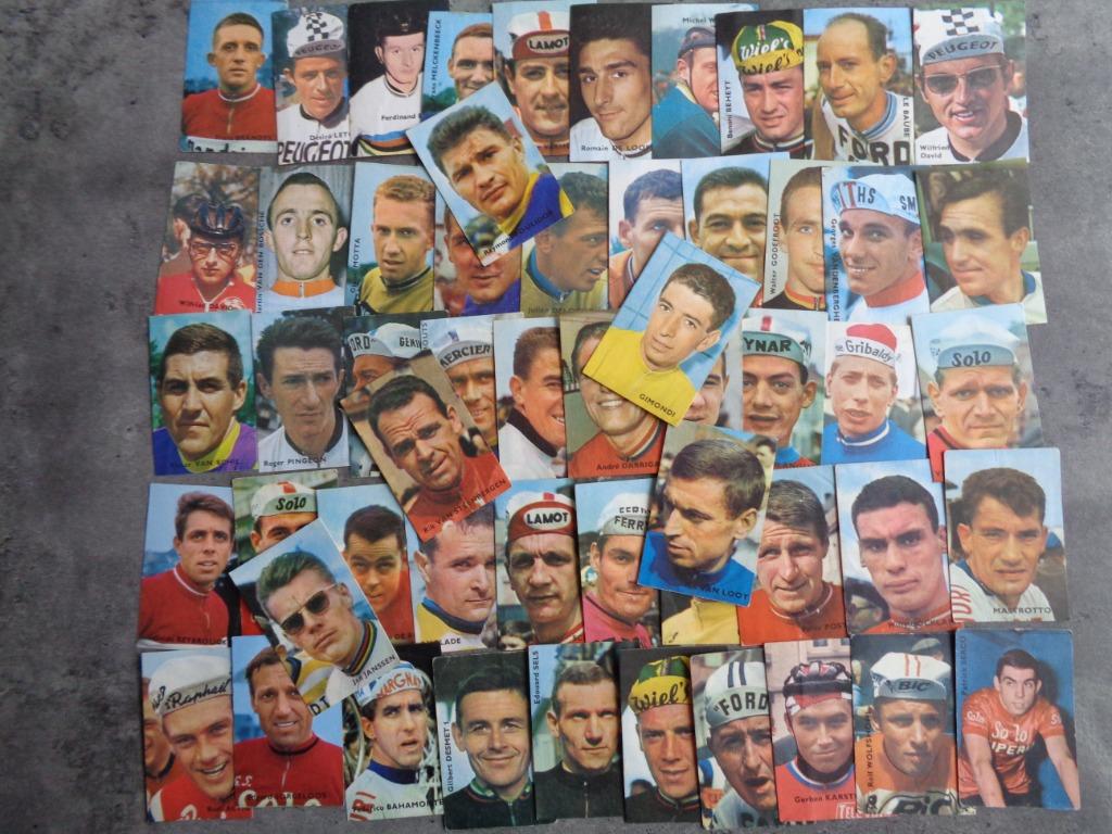 CYCLISTES images  CHROMO'S MILIEU 60S 54X ******, Enlèvement ou Envoi