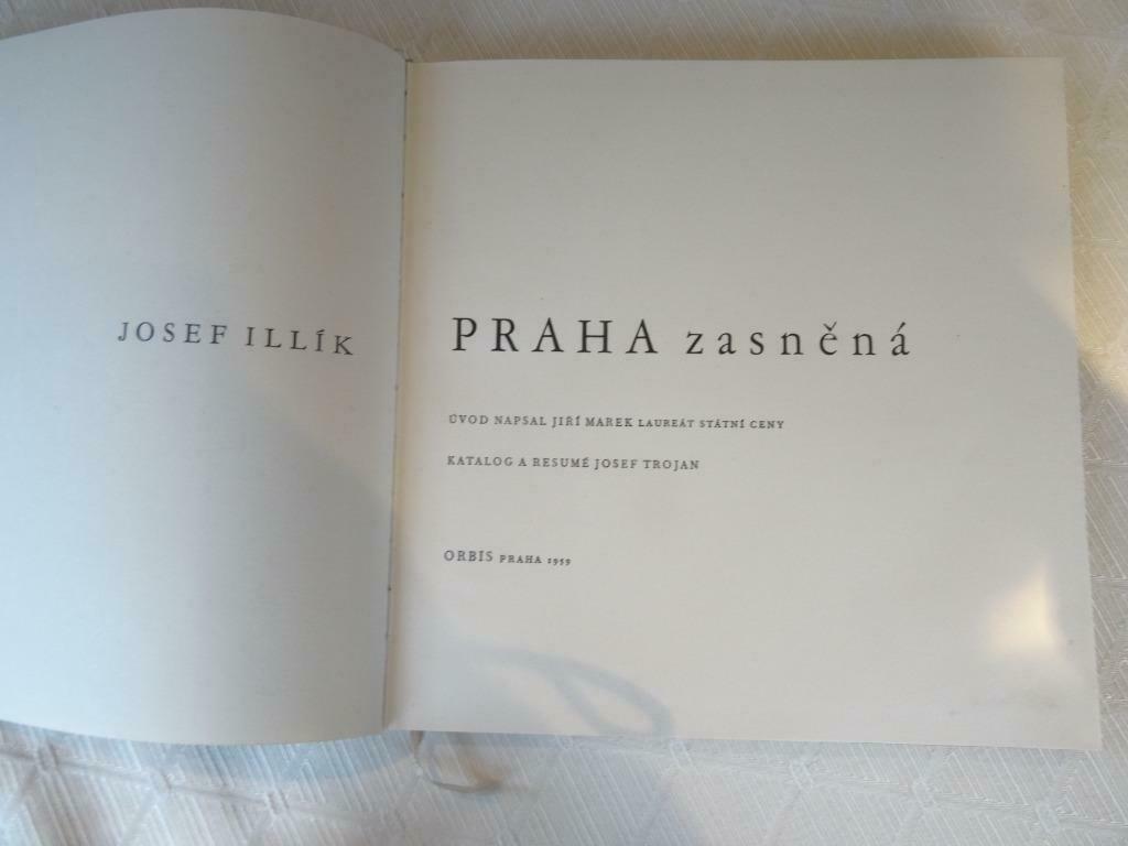 Praha zasnena de Josef Illik, Ophalen of Verzenden, Gelezen
