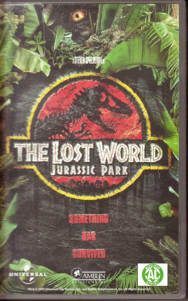 VHS - JURASSIC PARK, Alle leeftijden, Ophalen of Verzenden, Actie en Avontuur