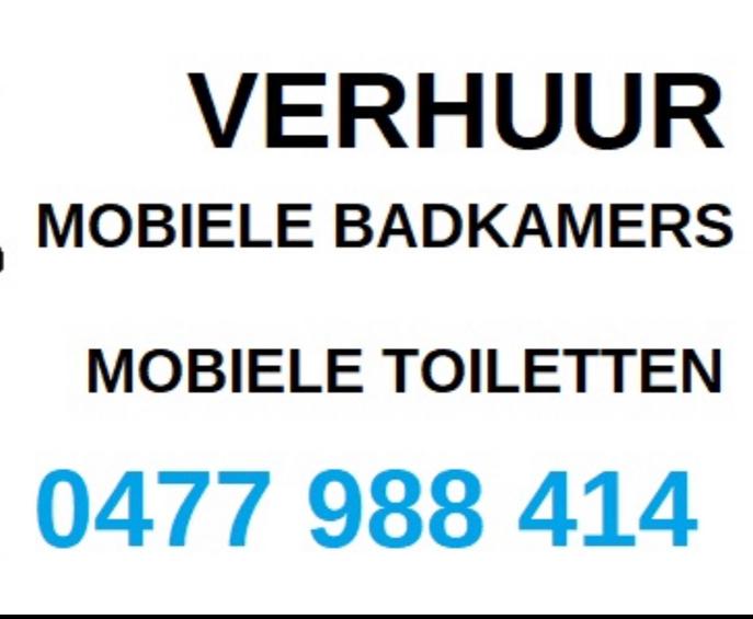 Verhuur wc wagens - mobiele badkamers, Ophalen of Verzenden