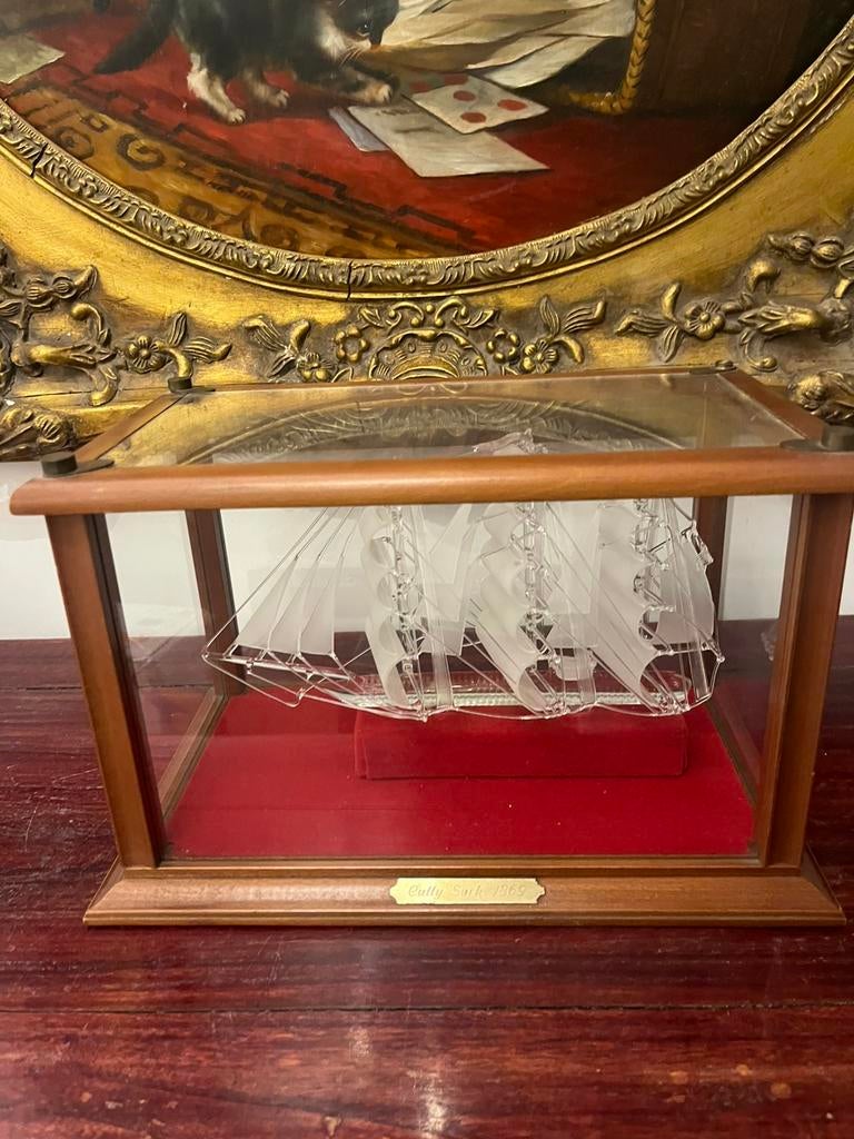 Cutty Sark Schip in Vitrine, Enlèvement, Comme neuf