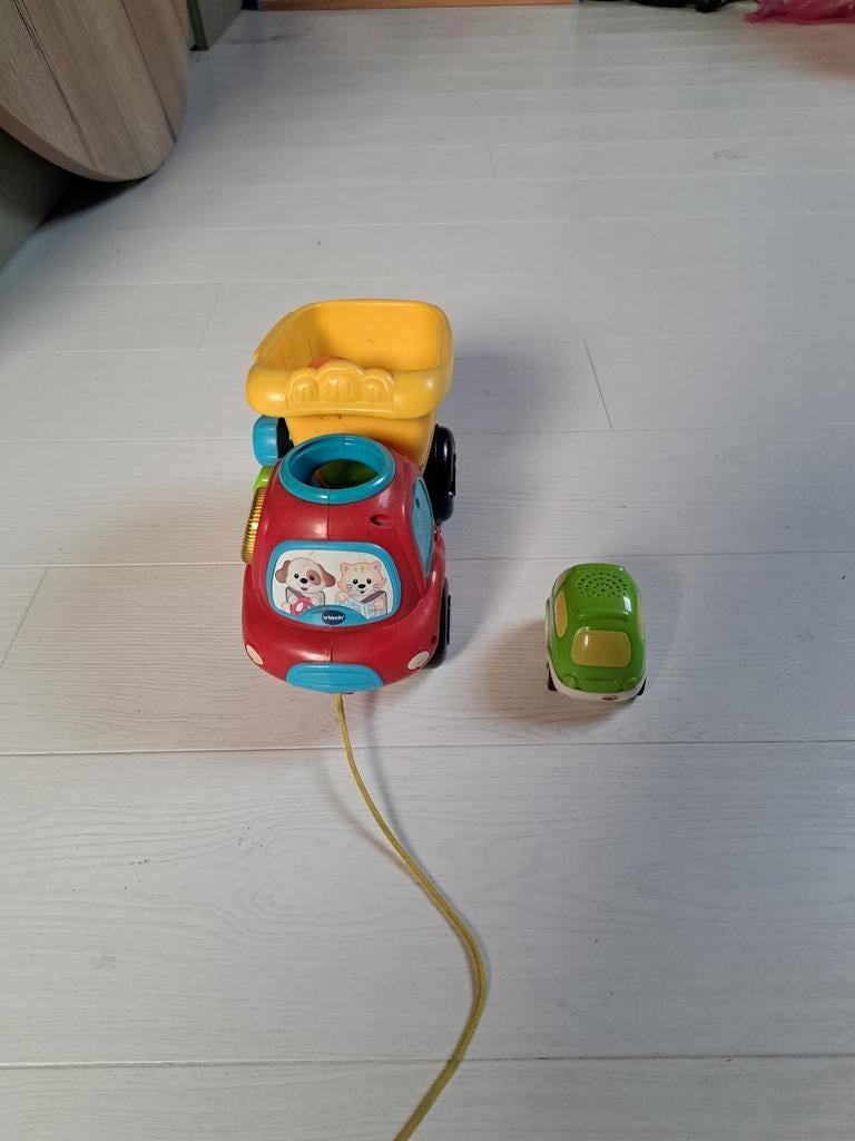 Vtech Telpret kiepwagen en Benny de Bus, Ophalen of Verzenden, Zo goed als nieuw