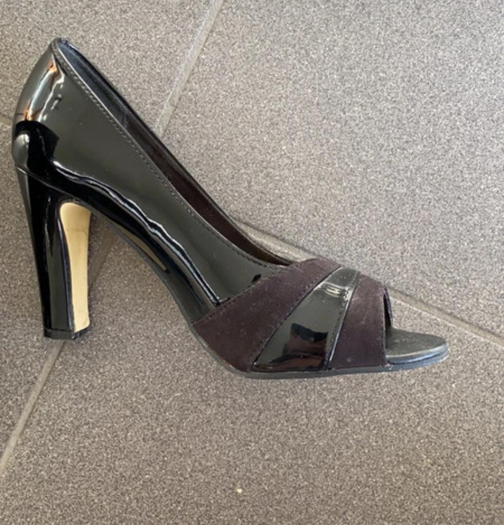 Emilio Luca 38 met hak, Kleding | Dames, Schoenen, Ophalen, Zwart, Zo goed als nieuw, Schoenen met hoge hakken