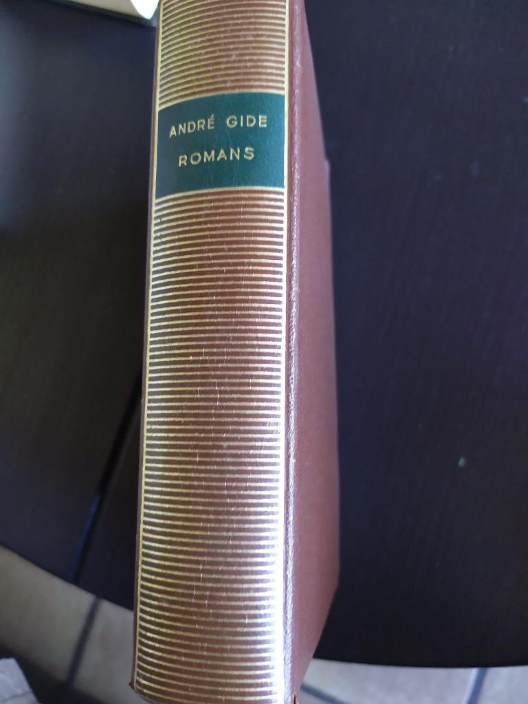 André Gide – Romans –  La Pleiade, Enlèvement ou Envoi, André Gide, Utilisé, Europe autre