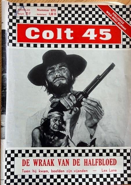 Colt 45 nr 870  De wraak van de halfbloed, Verzamelen, Ophalen of Verzenden, Tijdschrift