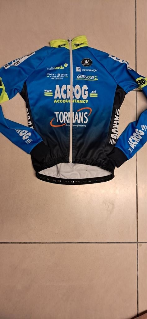 Windjack lange mouw maat 12 jaar, Fietsen en Brommers, Ophalen of Verzenden, Gebruikt