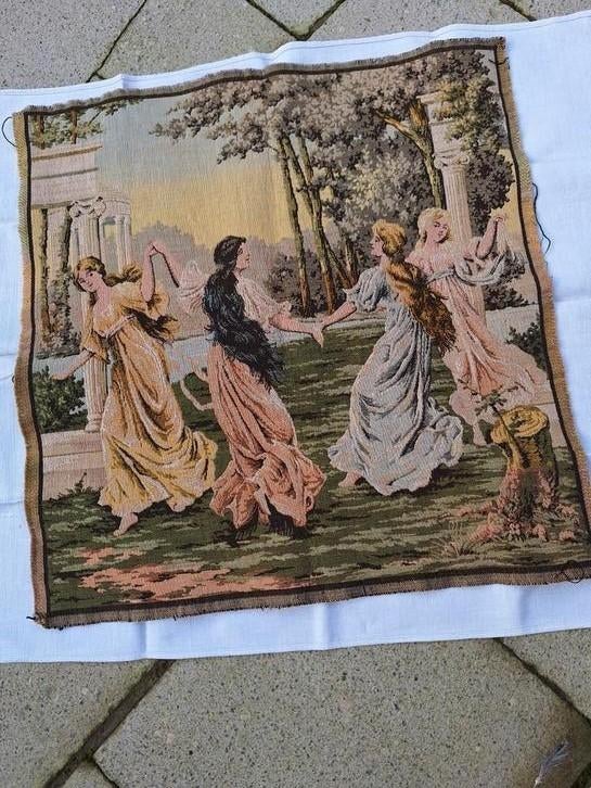 Antiek tafereel in gobelin, Antiek en Kunst, Ophalen