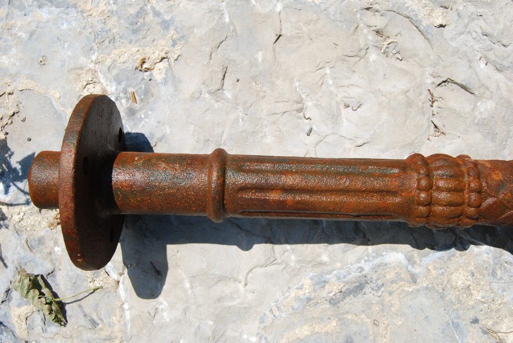 Waterstraal, waterspuwer, gietijzeren fonteinmond, Ophalen of Verzenden, Zo goed als nieuw, Gietijzer, Fontein