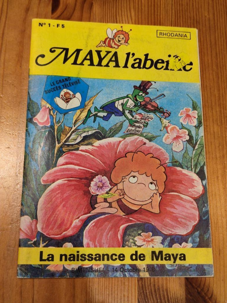 Magazines Maya l'abeille Rhodania, Livres, Enlèvement ou Envoi, Utilisé, Fiction général