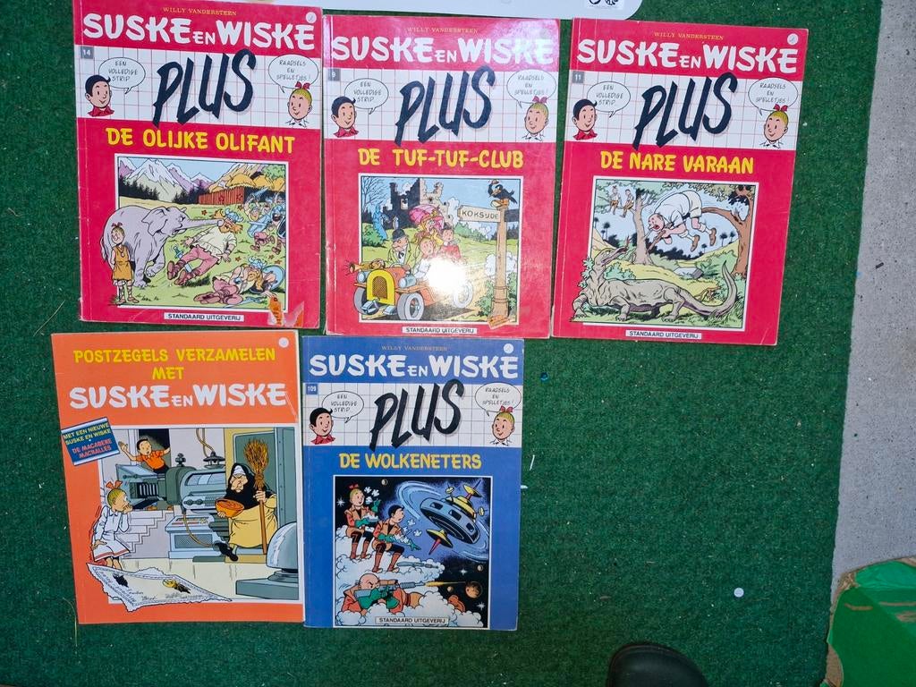 Strips suske &wiske, enz.. 1€/stuk, Ophalen of Verzenden, Gelezen