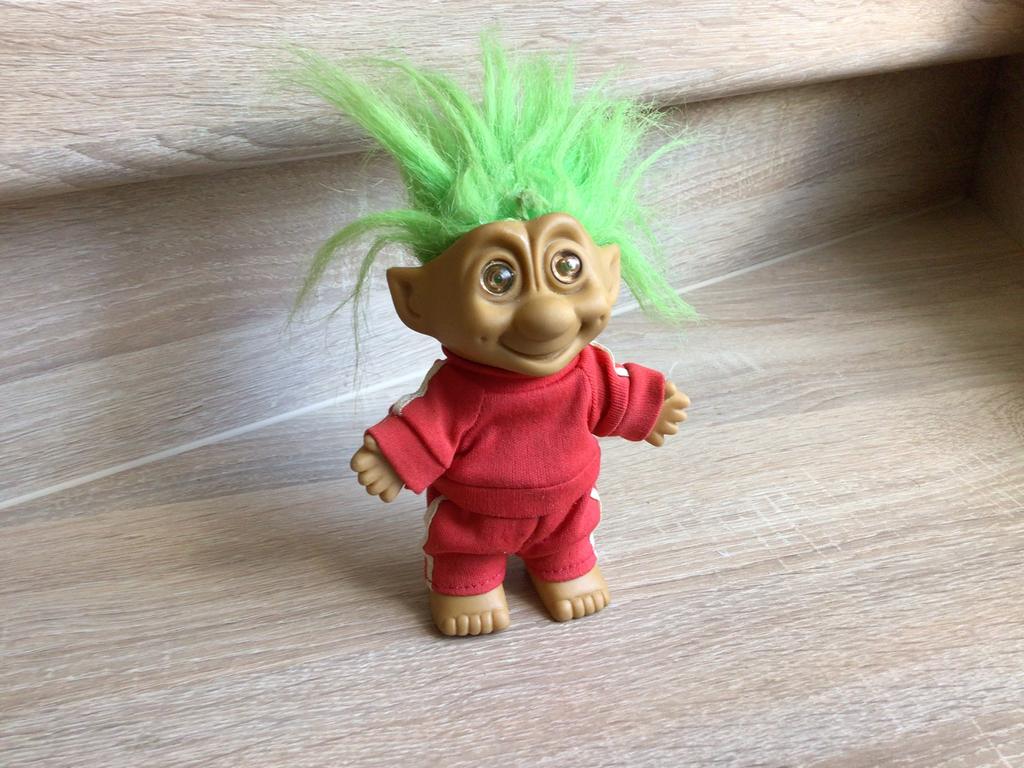 Vintage trol, Verzamelen, Poppetjes en Figuurtjes, Ophalen of Verzenden, Gebruikt