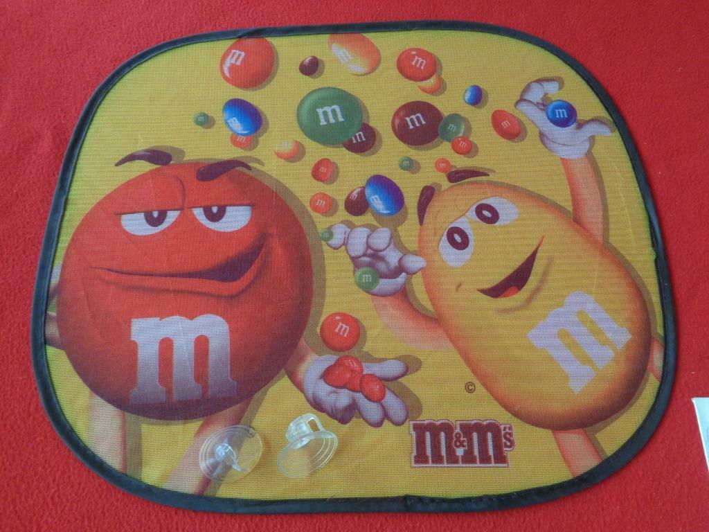 1 Protège soleil voiture. "M & Ms", Enlèvement ou Envoi, Neuf, Autres types
