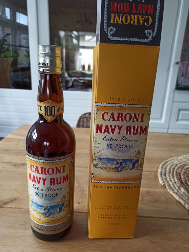 Rhum bleu marine Caroni 18 ans, Divers, Divers Autre, Neuf, Enlèvement ou Envoi
