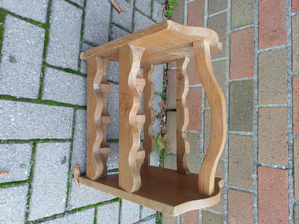 Wijnrek, Maison & Meubles, Moins de 50 cm, Enlèvement, Bois, 5 à 15 bouteilles
