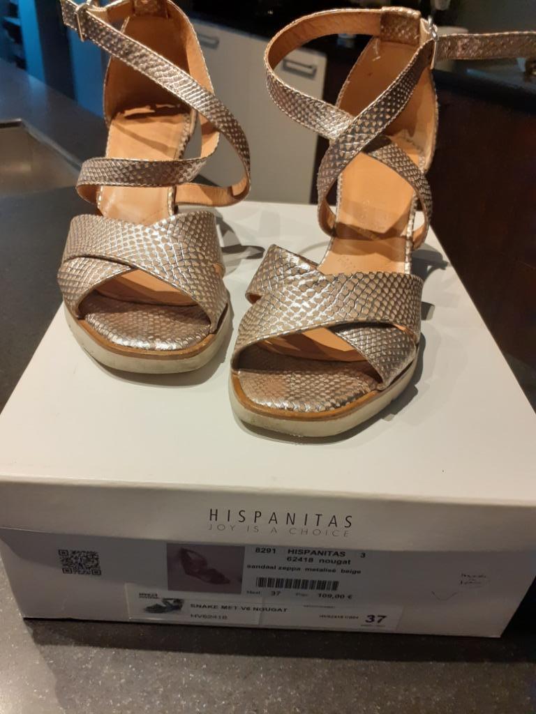 Schoenen 37 Hispanitas, Ophalen, Hispanitas, Sandalen of Muiltjes, Gedragen