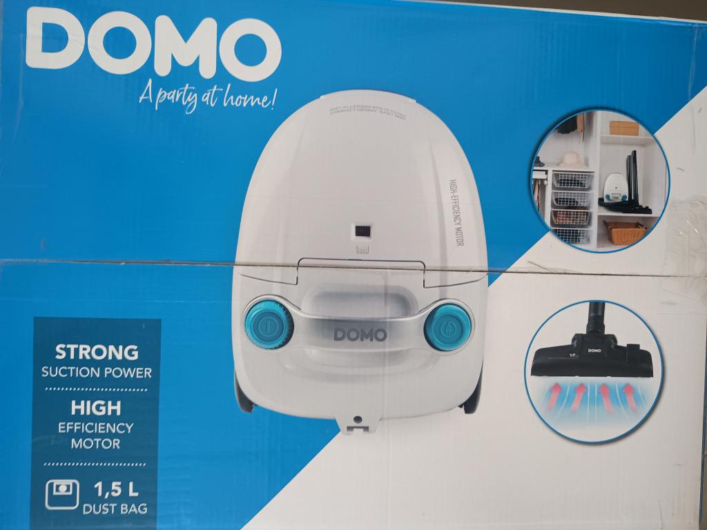 DOMO Stofzuiger DO1152S, Ophalen of Verzenden, Nieuw, Stofzak, Minder dan 1200 watt