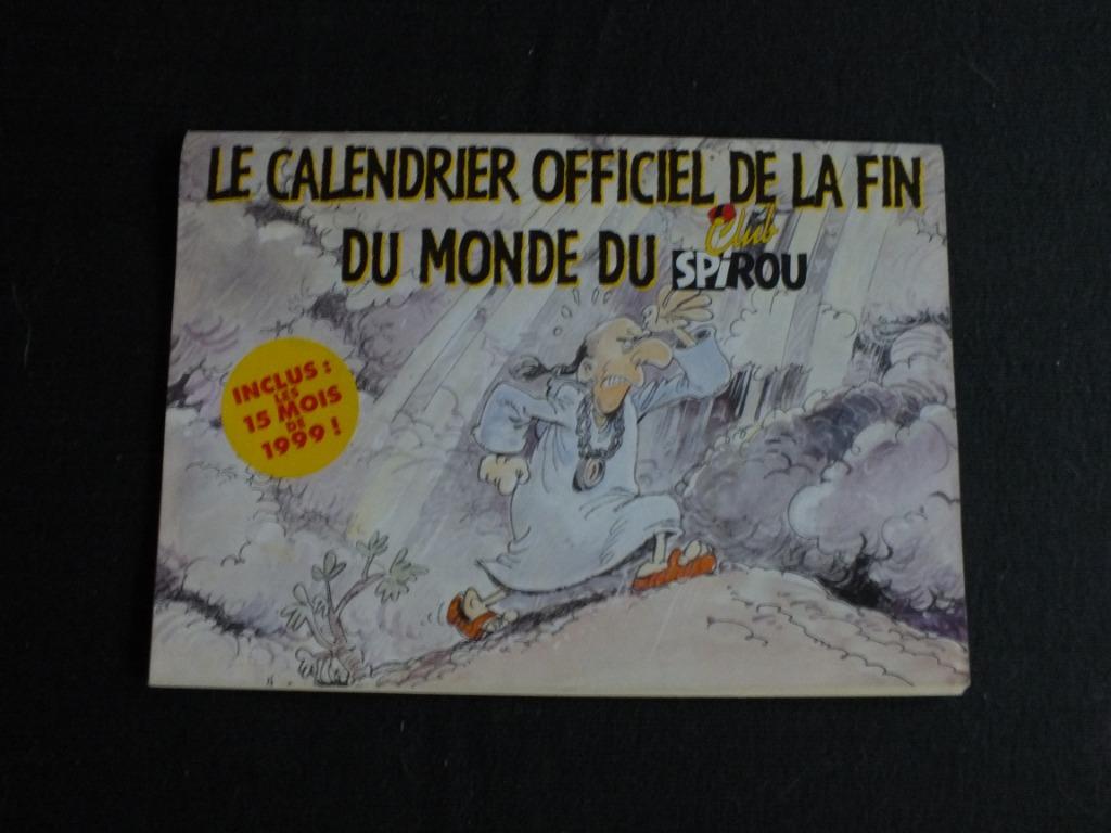 CALENDRIER OFFICIEL FIN DU MONDE DU SPIROU, Une BD, Enlèvement ou Envoi, Comme neuf