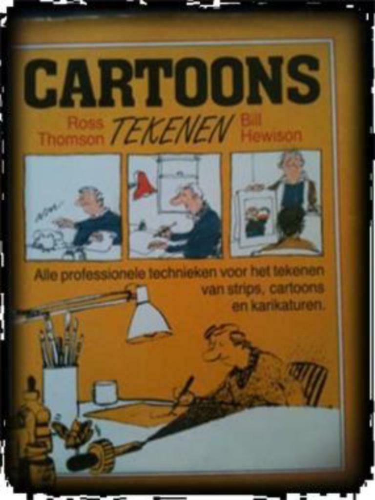 Cartoons tekenen, Ross Thomson, Boeken, Ophalen of Verzenden, Gelezen, Tekenen en Schilderen
