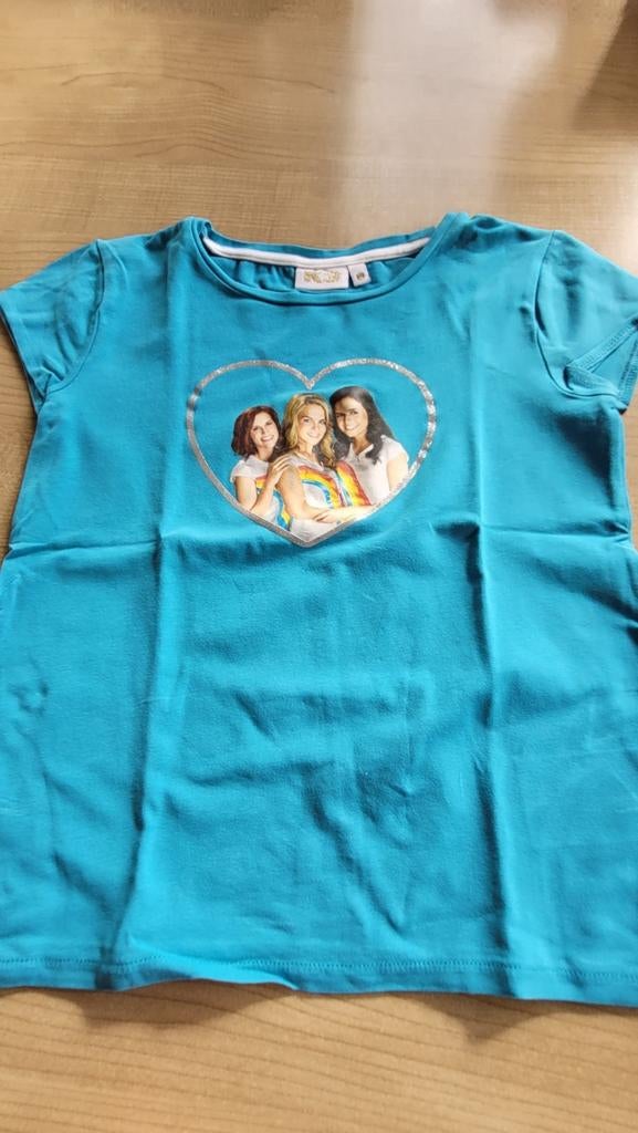 T-shirt K3 blauw JBC maat 140, Gebruikt, Meisje, JBC, Ophalen of Verzenden