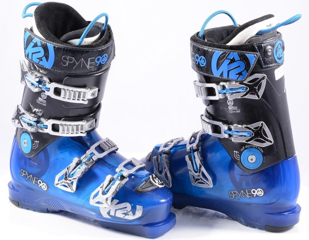 39 40 EU skischoenen K2 SPYNE 90, blue, CushFit, Sport en Fitness, Gebruikt, Schoenen, Ophalen of Verzenden, Carve