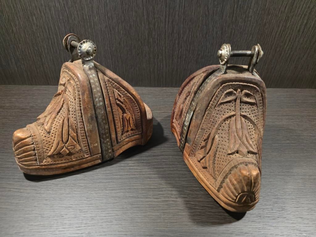 19e eeuwse Zuid-Amerikaanse stijgbeugels, Antiek en Kunst, Ophalen of Verzenden