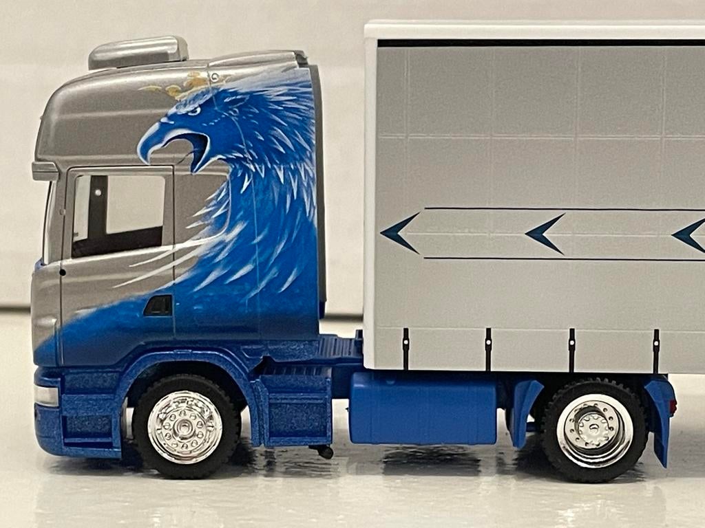 Herpa Scania R TL  CCM-Meier Schweden 1/87, Ophalen of Verzenden, Zo goed als nieuw, Bus of Vrachtwagen, Herpa