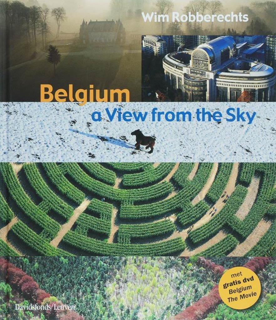 Wim Robberechts / Belgium a view from de sky, Boeken, Ophalen of Verzenden, Zo goed als nieuw